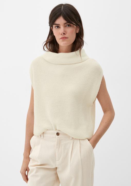 Produktbild s.Oliver Strickpullunder Pullunder mit Schalkragen (42)