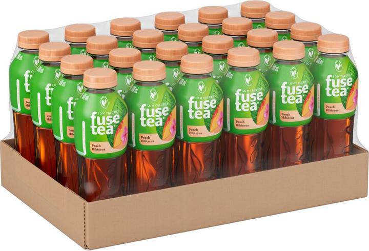 Actual product image Fusetea Peach Hibiscus (24 x 50 cl)