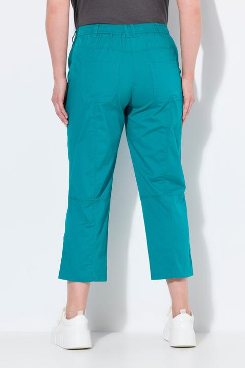 Produktbild Ulla Popken 7/8-Cargohose, Krempelriegel, Komfortbund (62)