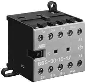 Actual product image ABB PLC small contactor 4kW 24VDC