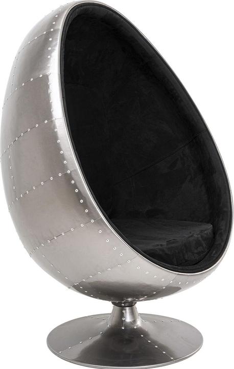 Kare Design Drehsessel Eye Ball Graphit