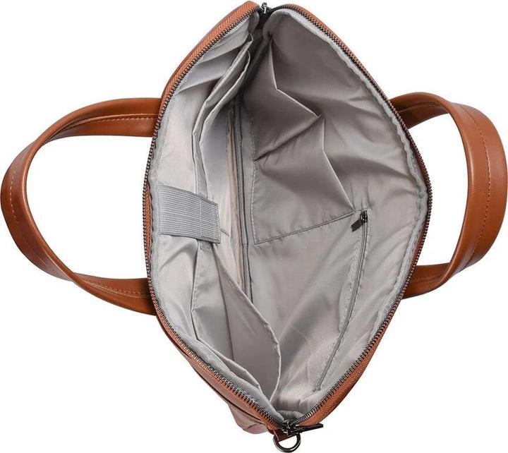 Actual product image UNIQ Accessory Laptoptasche bis 16 Zoll Geräte Leder Braun No.24.1 (16", Universal)