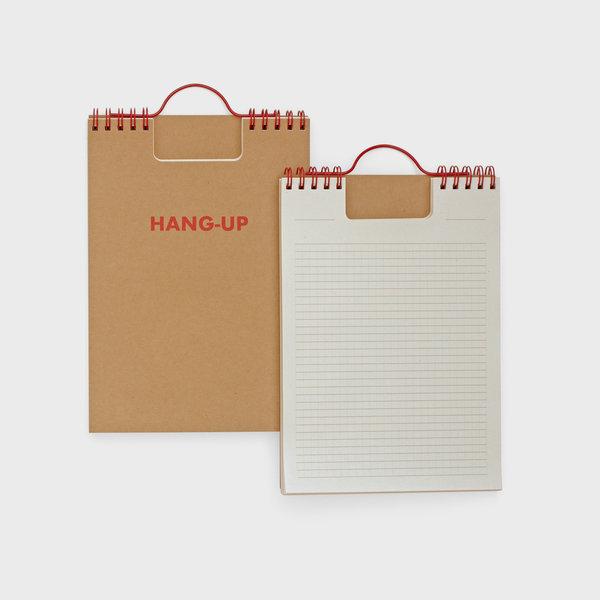 Actual product image Suck UK Hang-Up Notebook (A5, Checked, No binding)