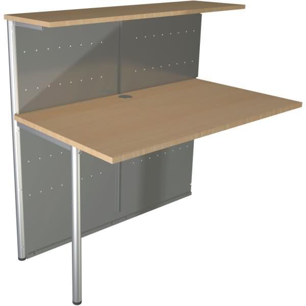 Productafbeelding Kerkmann Genua opzetbalie beuken, zilver 116,0 x 70,0 x 115,0 cm