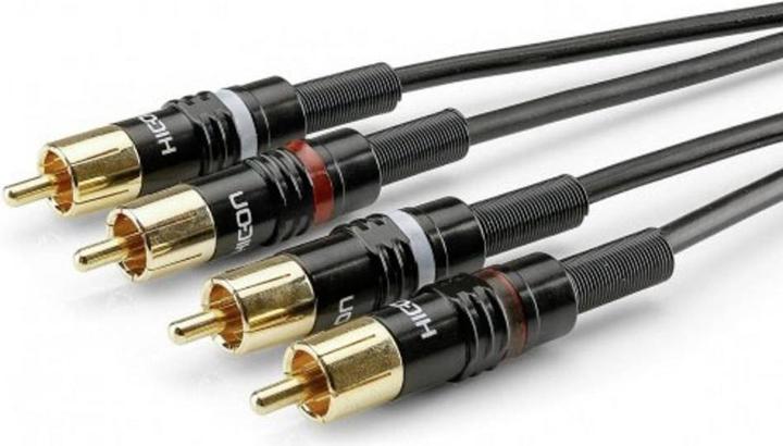 Actual product image Hicon Audio connection cable (1.50 m, Cinch Cables)