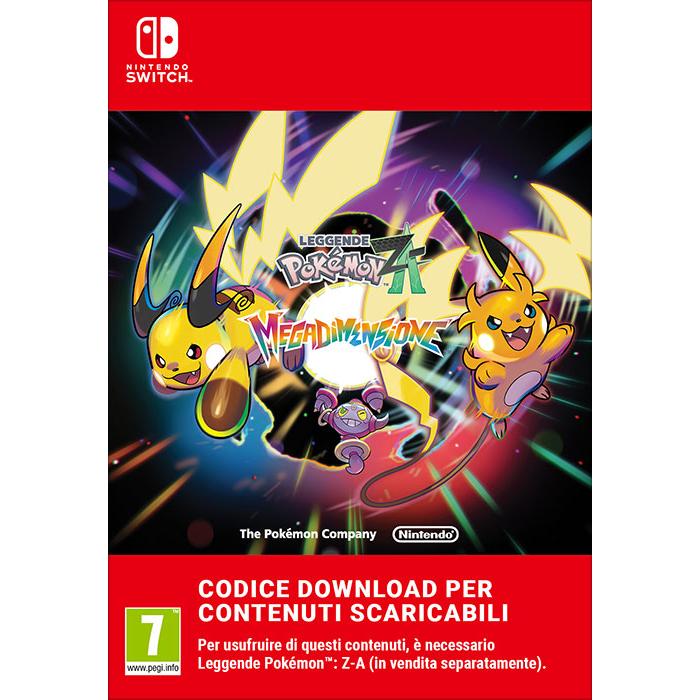 Nintendo Pokemon Legends ZA Mega Dimension DLC SWI PIN (Switch), Altri accessori gaming
