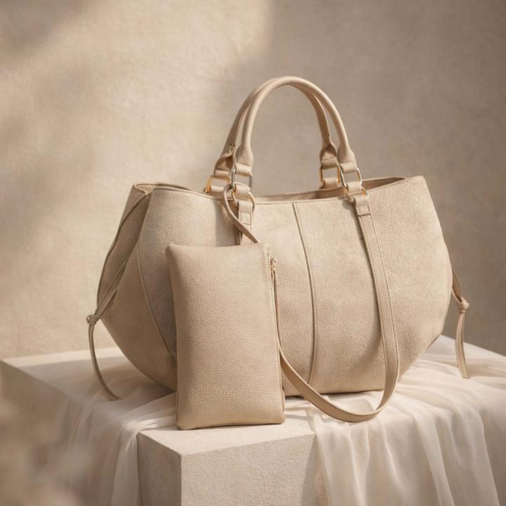 Immagine prodotto Gallantry Damen Shopper Materialmix mit Pochette
