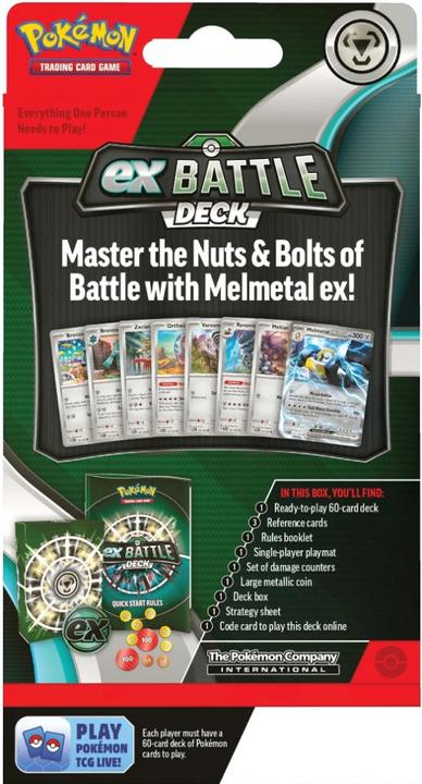 Actual product image Pokémon Ex Battle Deck Melmetal Ex-Karten (Deck)