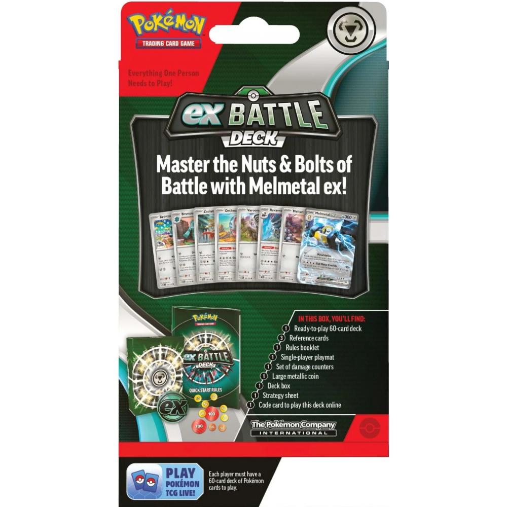 Pokémon Ex Battle Deck Melmetal Ex-Karten