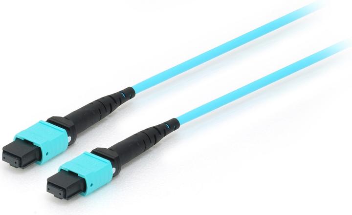 Actual product image equip Fiber optic patch cable MTP->MTP multimode OM4 (15 m)