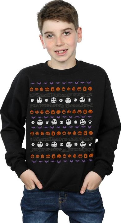 Produktbild Disney Nightmare Before Christmas Halloween Icons Sweatshirt Jungen (140, 146)
