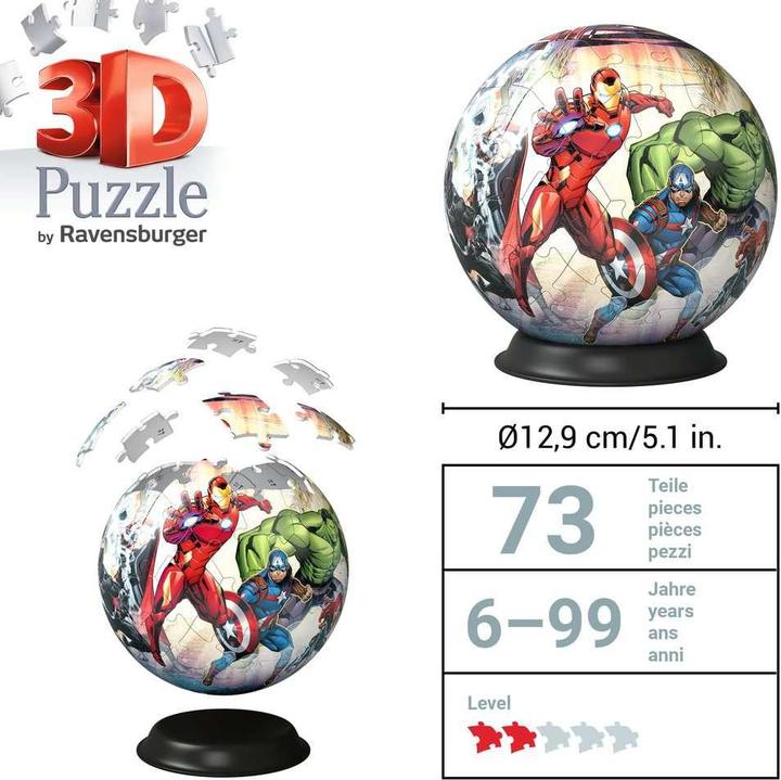 Immagine prodotto Ravensburger Marvel Avengers (72 pezzi)
