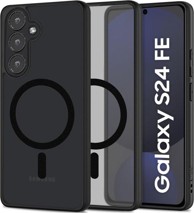 Tech-Protect MagMat MagSafe Case for Samsung Galaxy S24 FE - Black (Samsung Galaxy S24 FE)