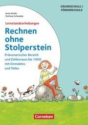 Produktbild Rechnen ohne Stolperstein - Neubearbeitung. Zu allen Bänden - Lernzielkontrollen (Deutsch, Anna/Schneider, Kistler, Stefanie, 2018)