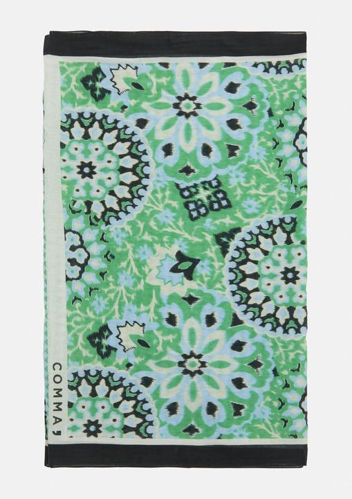 Immagine prodotto Comma Tuch Feiner Loop-Schal aus Baumwolle mit Print