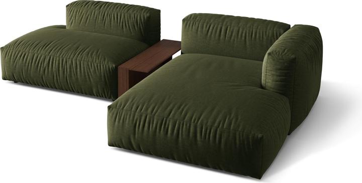Image du produit Micadoni Canapé D'Angle Droit Modulaire, "Martina", 2 Places, 292x176x75 Fabriqué en Europe (Canapé modulaire, Canapé d'angle)