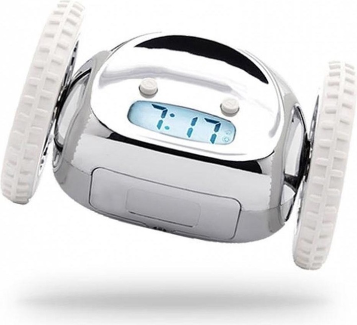 Clocky the fleeing alarm clock
