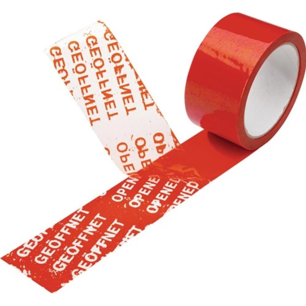 Enviropack, Klebeband, Sicherheitspackband ENVO TAPE rot Länge 50 m Breite 50 mm (50 mm)