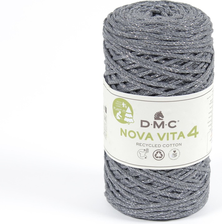 Image du produit DMC Eco Vita 4 Metalic (200 m)