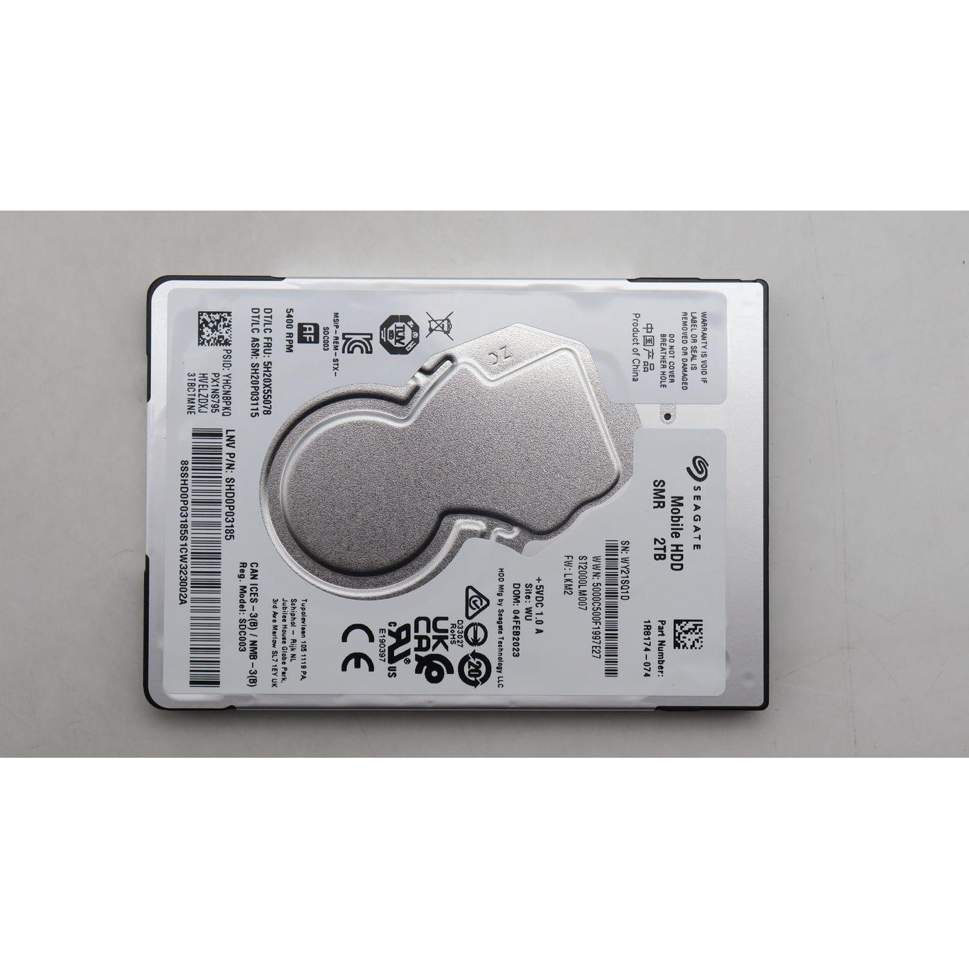 Lenovo Seagate Rosewood ST2000LM007, Festplatte