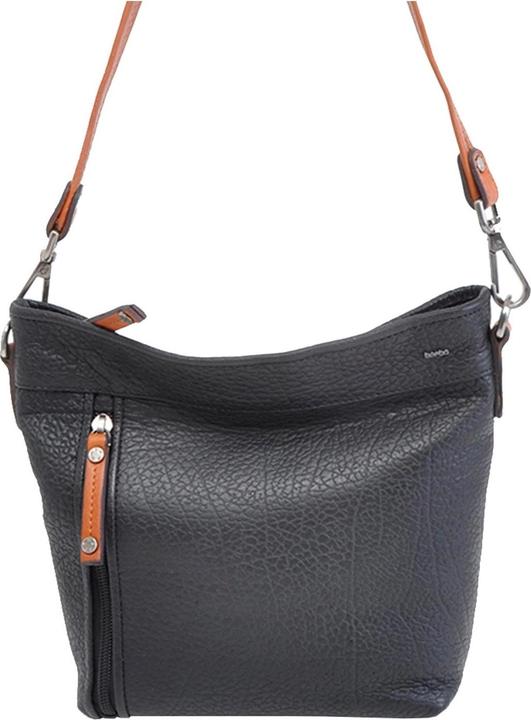 Produktbild Berba Medium Crossbodybag / Umhängetasche Damen - Leder - Chamonix - Schwarz