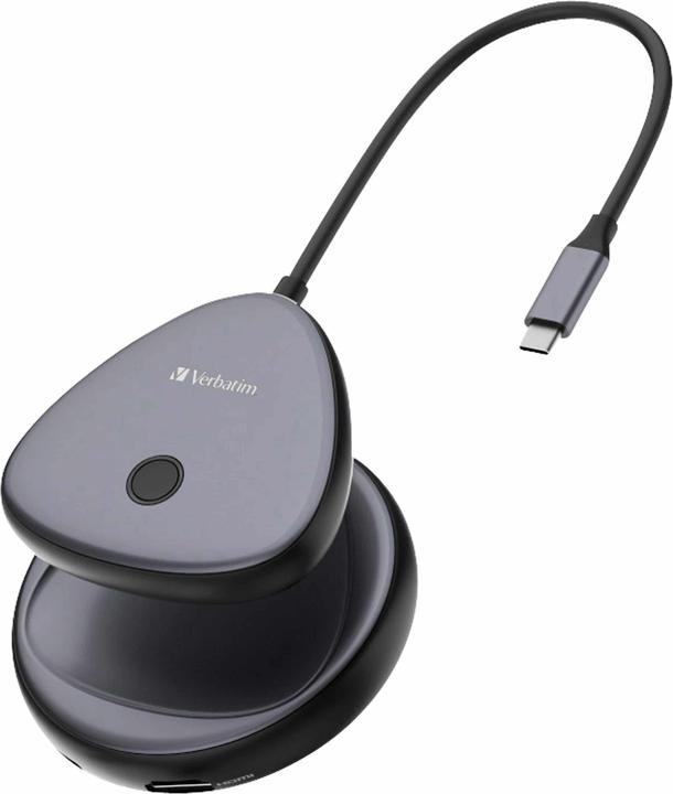 Actual product image Verbatim WDA-02 (USB-C, 3 ports)