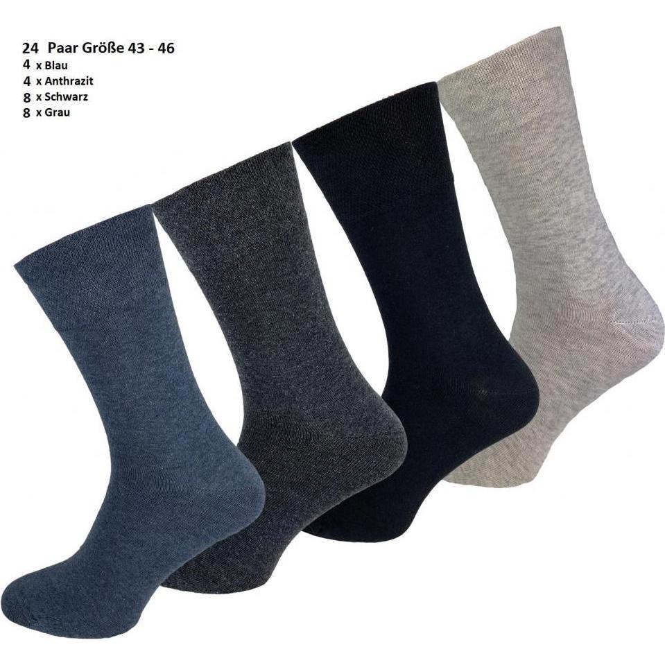 Thumbnail - Garcia Pescara, Herren, Socken, 24 Paar Basic Grösse 43-46, Mehrfarbig, (43 - 46)