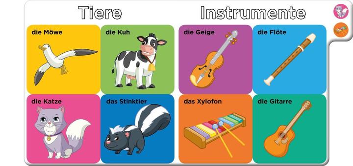 Actual product image PAW Patrol learning book: First words (German)