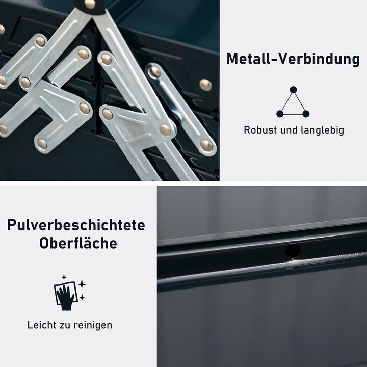 Actual product image Durhand Toolbox 5 compartment design (1 Piece)