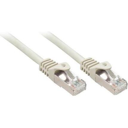 Lindy RJ-45 Cat6 F/UTP networking cable Grey F/UTP (FTP), Netzwerkkabel