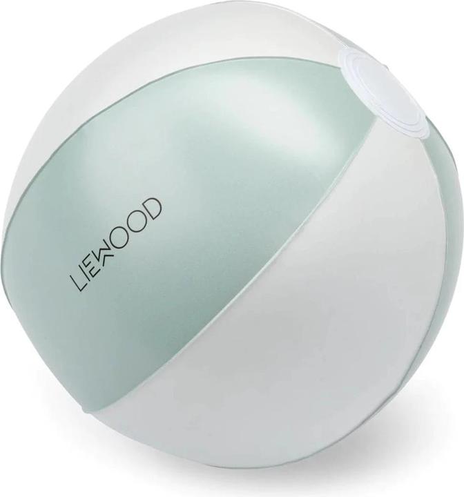 Image du produit Liewood Balle de plage Mitch Strip Dusty Mint Crème de la Crème