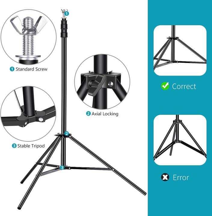 Produktbild Neewer Fotostudio Unterstützungssystem (210 cm)