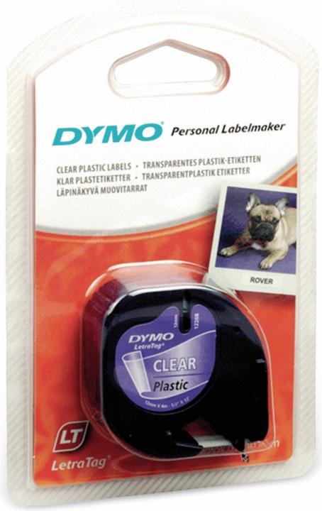 Produktbild Dymo Schriftband LetraTag (1.20 cm, Schwarz)