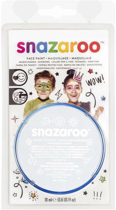 Actual product image Snazaroo Make Up Paint 18ml Blister White
