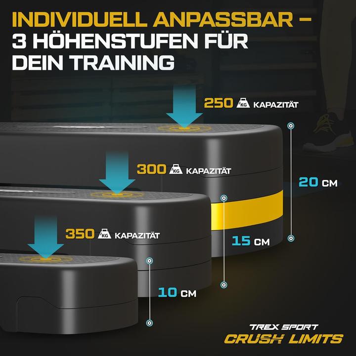 Image du produit Trex Sport Höhenverstellbares Steppbrett