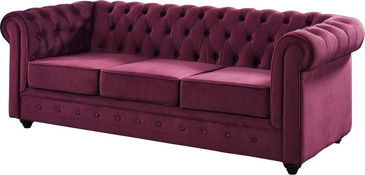 Produktbild Vente-unique Chesterfield (3-Sitzer)