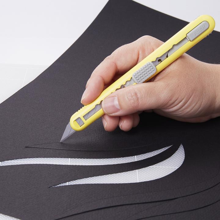Actual product image NT Cutter Cutter A-553 P, Cartridge, Yellow (Cutters)