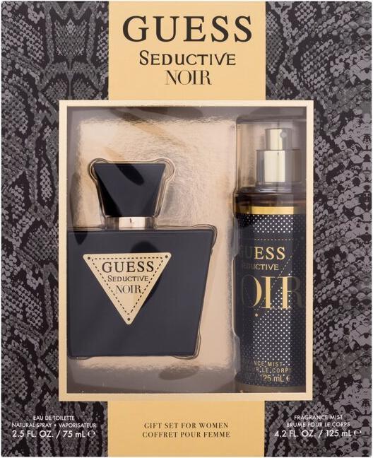 Image du produit Guess Seductive Noir Coffret Cadeau pour Femme Eau De Toilette et Fragrance Mist (Coffret de parfum)