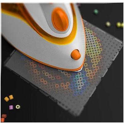 Hama Beady - Basic - 10.800 perline, 4 piastre e 1 raschietto (390401)