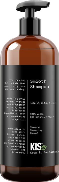 Actual product image KIS Smooth Shampoo 1000ml (Liquid shampoo, 1000 ml)