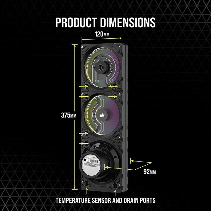 Actual product image Corsair Hydro X Series XD7 RGB Pump/Reservoir Combo