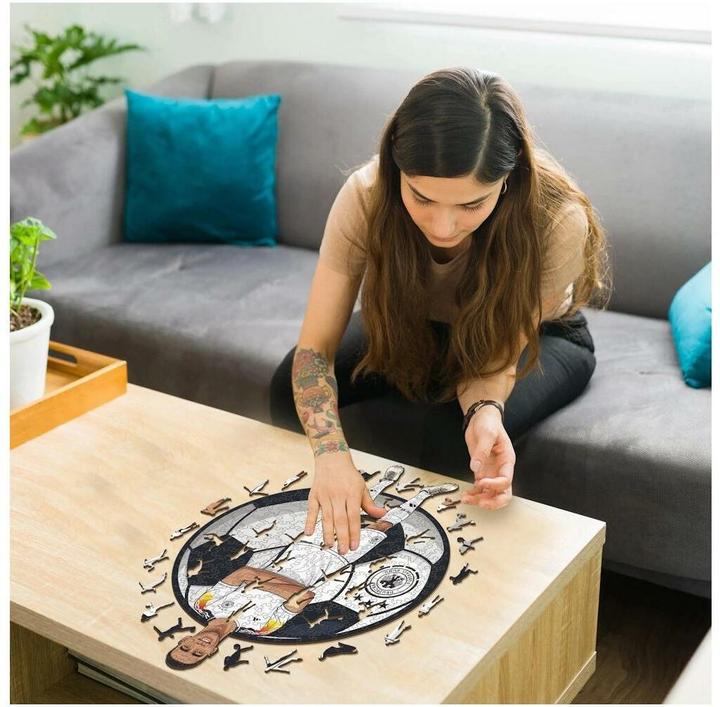 Produktbild Iconic Jamal Musiala (Deutsche Nationalmannschaft) - Holz Puzzle Grösse M (270 Teile) (270 Teile)