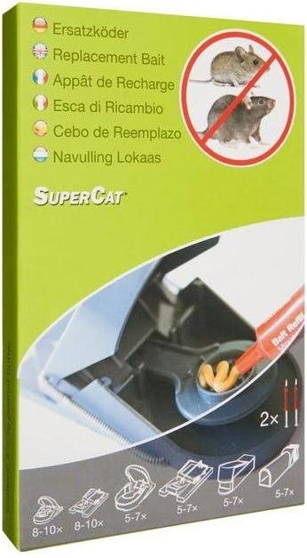 Produktbild Super Cat Ersatz-Köder Spritzen SuperCat 2er für Mause- & Rattenfallen