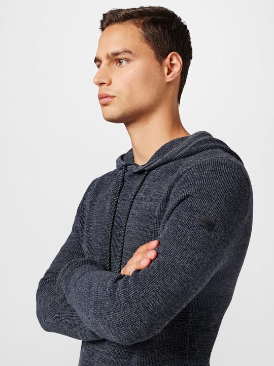Image du produit Key Largo Heren Valley Hoodie Pullover, Navy (1200), M (M)