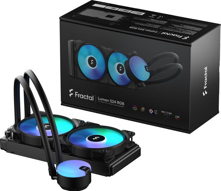 Actual product image Fractal D. Lumen S24 v2 RGB FD-W-L1-S2412