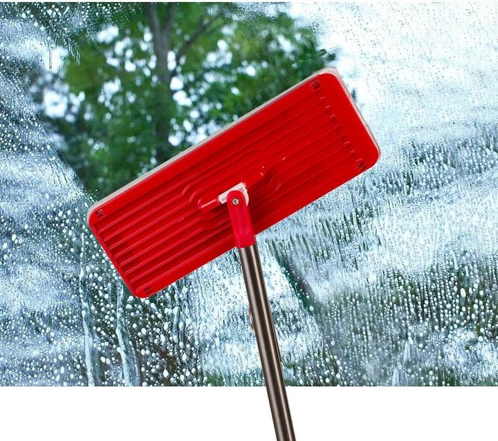 Productafbeelding Greenblue MaxiClean Vlakmop Set met 2 in 1 Schoonmaakemmer 5 7L Mop Set Vloermop Mop Reinigingssysteem (3 Pcs.)