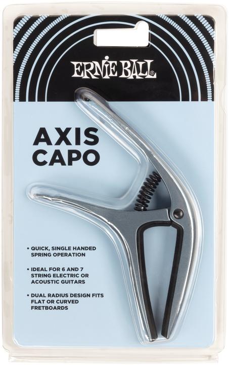 Actual product image Ernie Ball Capo, Axis Capo, Blue Steel