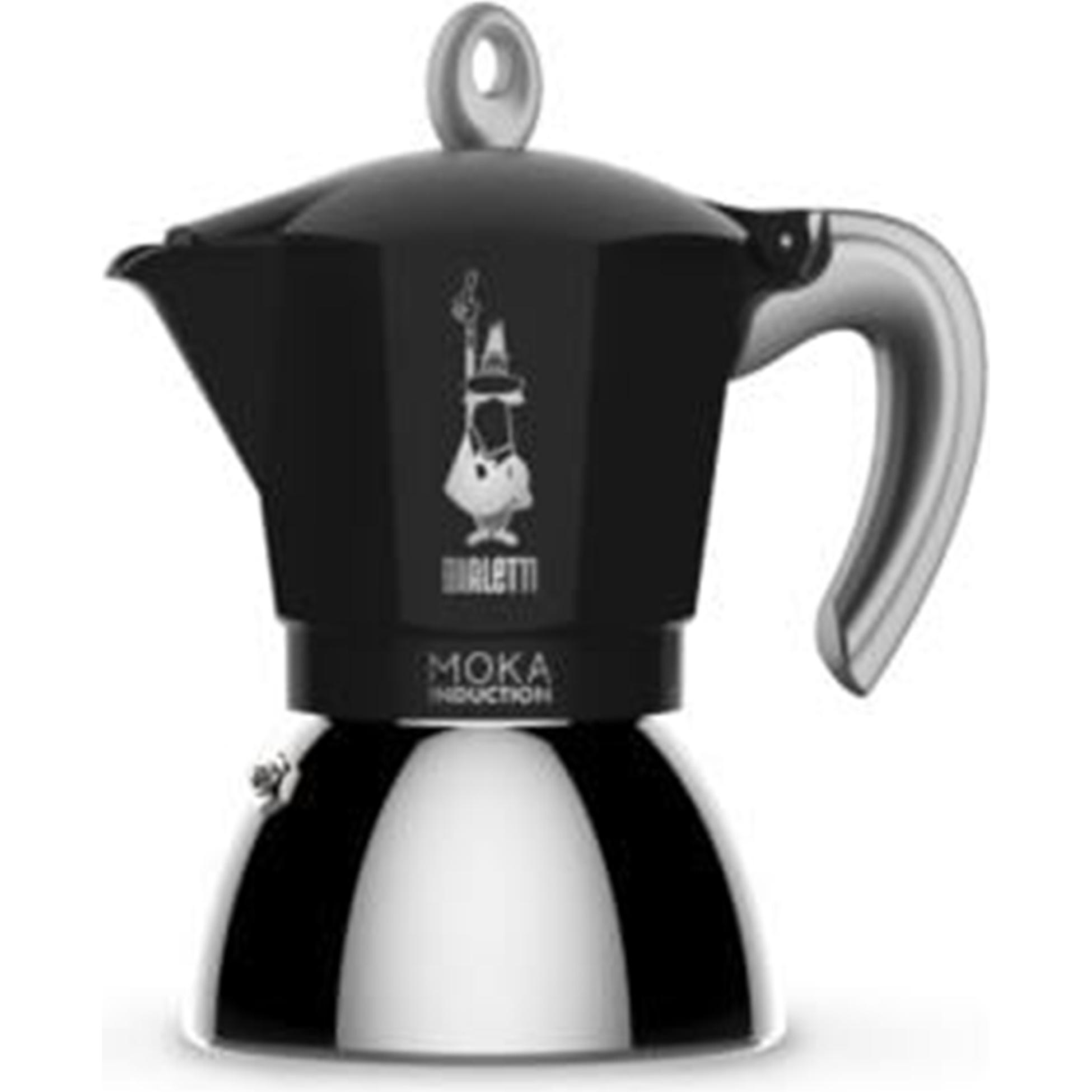 Bialetti Moka Induktion, Espressokocher, Schwarz