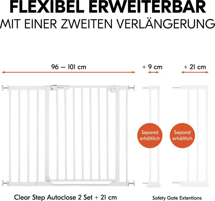 Productafbeelding Hauck Clear Step automatisch sluiten (96 cm)