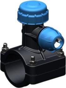Actual product image Georg Fischer iJOINT anboringsbøjle med fraeser 110 x 32 mm